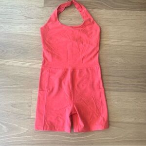 Pink athletic romper, Beyond Yoga